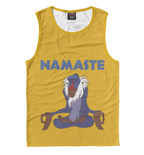 

Майки Print Bar, Белый, Namaste