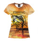 Футболка для девочек Fishing