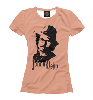Женская футболка JOHNNY DEPP