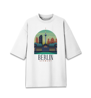 Женская футболка оверсайз Berlin
