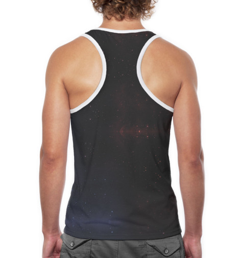 

Майки борцовки Print Bar, Белый, На Земле с 1973