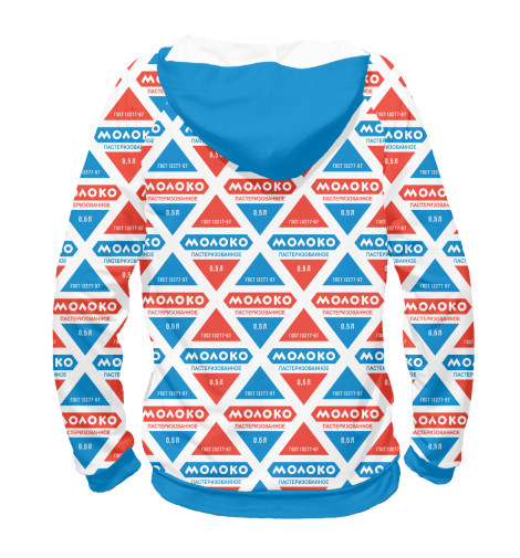 

Худи Print Bar, Белый, Молоко