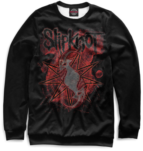 

Свитшоты Print Bar, Белый, Slipknot