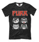 Мужская футболка Purr kiss