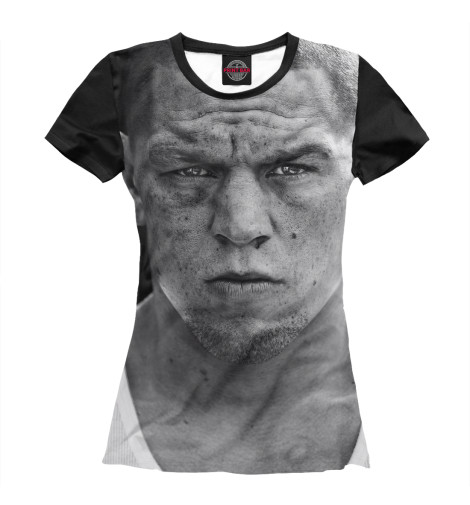 

Футболки Print Bar, Белый, Нейт Диас