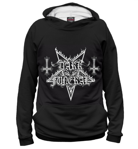 

Худи Print Bar, Белый, Dark Funeral