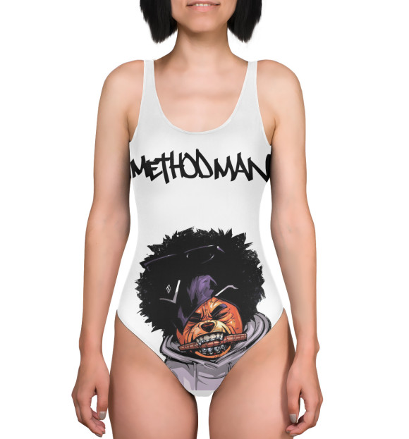 Купальник-боди с изображением Method Man цвета 