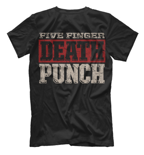 

Футболки Print Bar, Черный, Five Finger Death Punch
