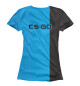Женская футболка CS:GO Силуэт