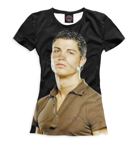 

Футболки Print Bar, Белый, Криштиану Роналду
