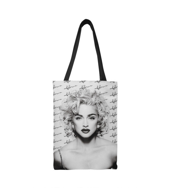 Сумка-шоппер с изображением Madonna цвета 