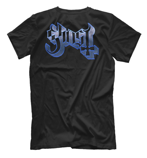 Футболка для мальчиков с изображением Ghost цвета Белый