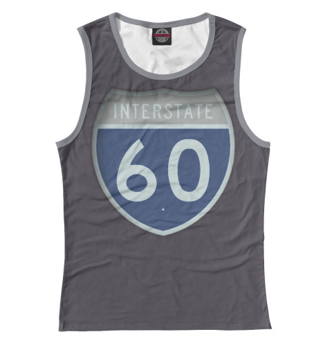 

Майки Print Bar, Белый, Трасса 60