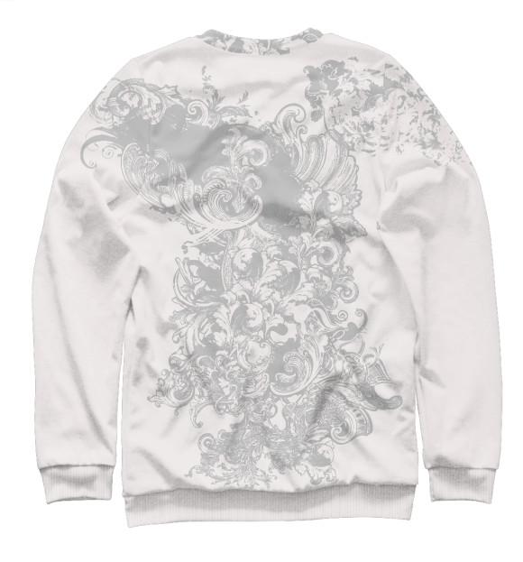 Женский свитшот с изображением Зевс цвета Белый