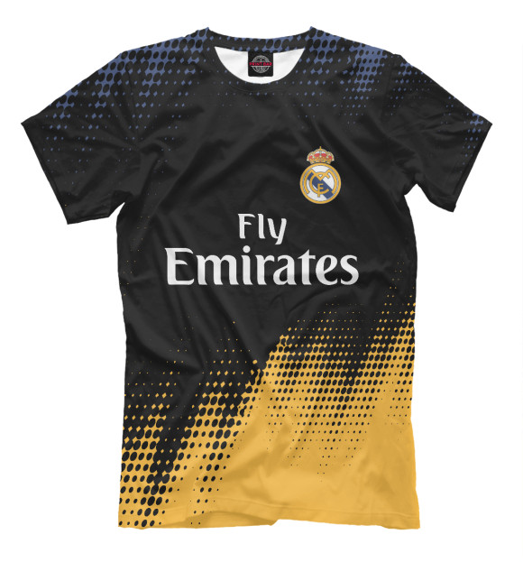 Футболка для мальчиков с изображением Real Madrid цвета Белый