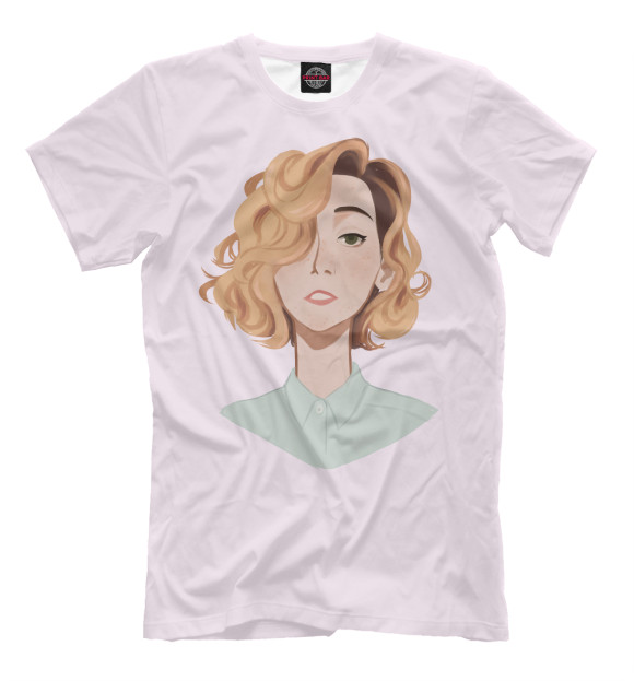 Футболка для мальчиков с изображением Tessa Violet цвета Светло-розовый