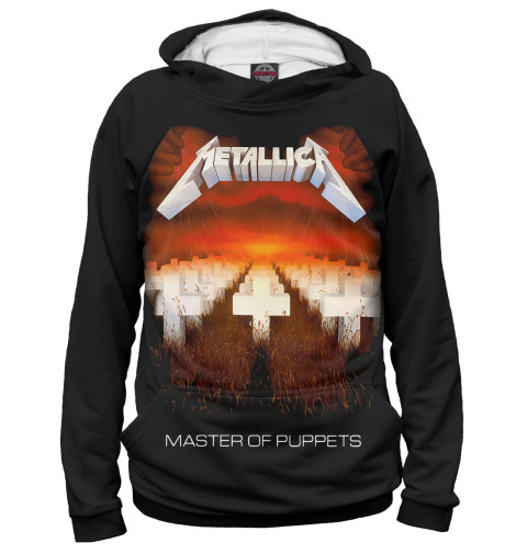 

Худи Print Bar, Белый, Metallica Master of Puppets