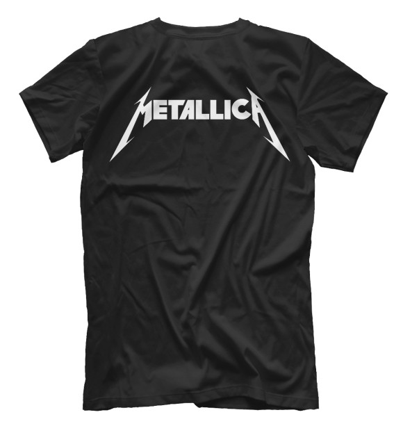 Футболка для мальчиков с изображением Metallica цвета Белый