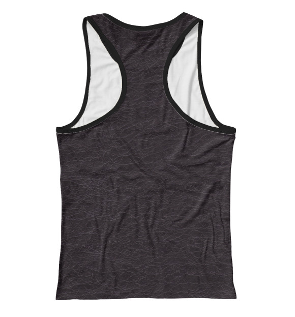 Женская майка-борцовка с изображением Царь Максим цвета Белый