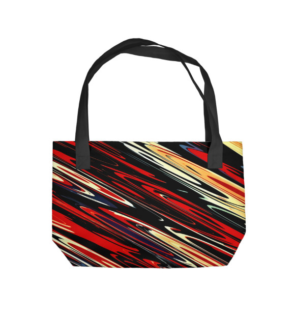 Пляжная сумка с изображением Tie-Dye цвета 