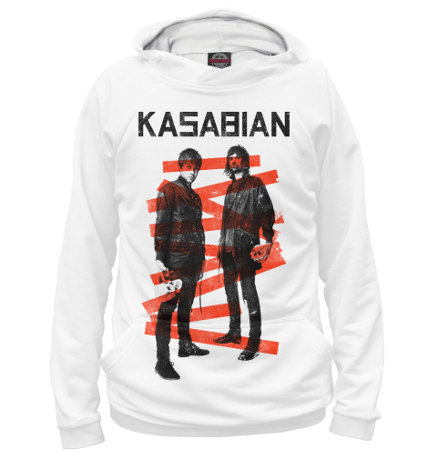 

Худи Print Bar, Белый, Kasabian