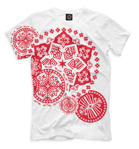 

Футболки Print Bar, Молочно-белый, Снежинка