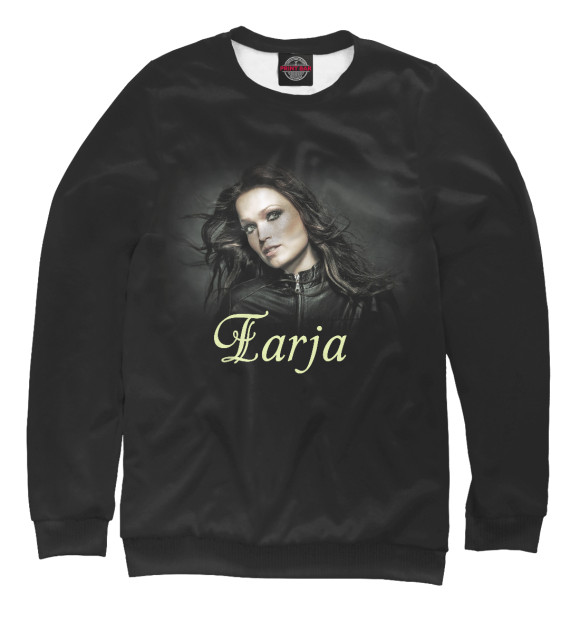 Свитшот для мальчиков с изображением Tarja Turunen цвета Белый