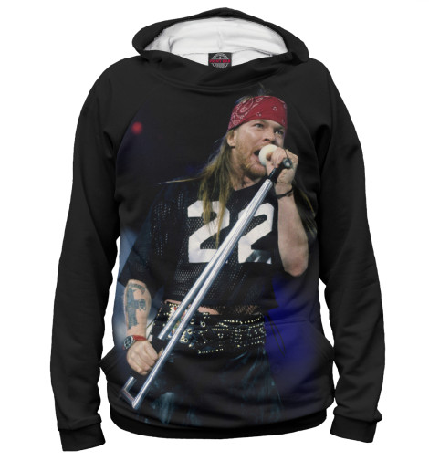 

Худи Print Bar, Белый, Axl Rose