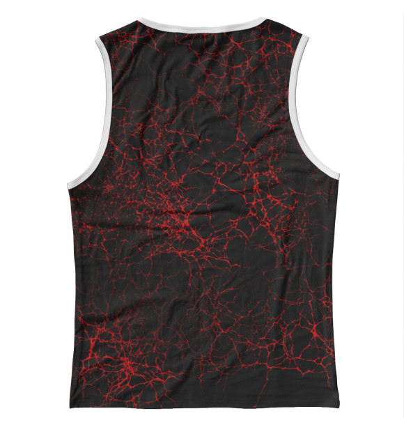 Женская майка с притом The Misfits цвета Белый Женская майка с изображением The Misfits цвета Белый