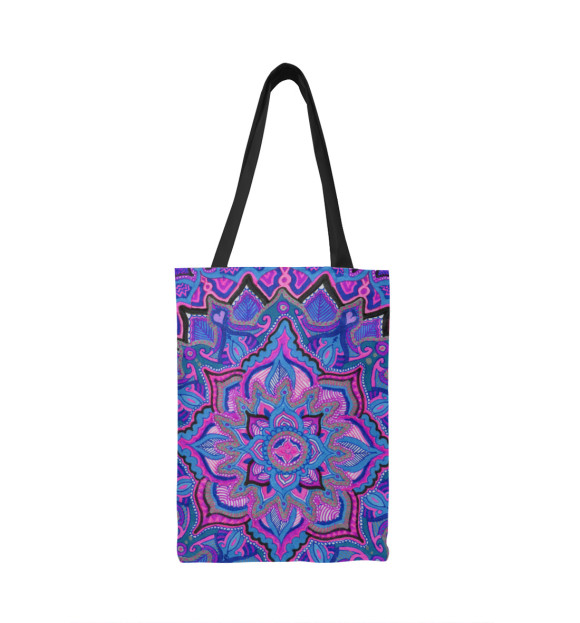 Сумка-шоппер с изображением Mandala цвета 