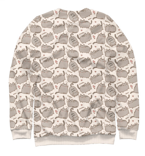 

Свитшоты Print Bar, Белый, Круглые Котяшки