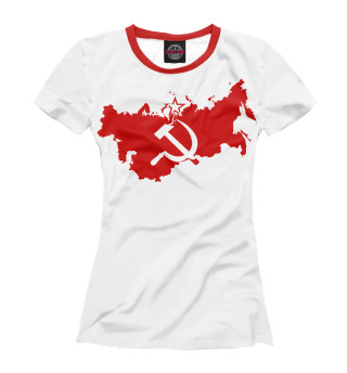 Женская футболка Великая держава