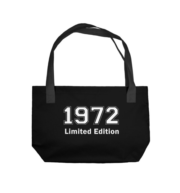Пляжная сумка с изображением Limited Edition 1972 цвета 