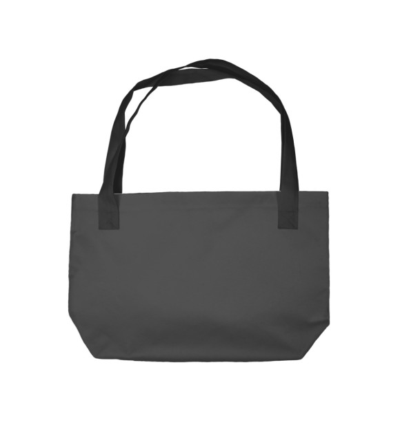 Пляжная сумка с изображением Бурый - Хакер цвета 