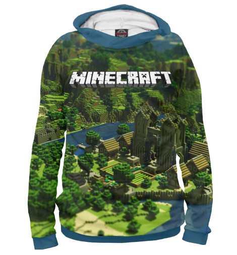 

Худи Print Bar, Белый, Minecraft