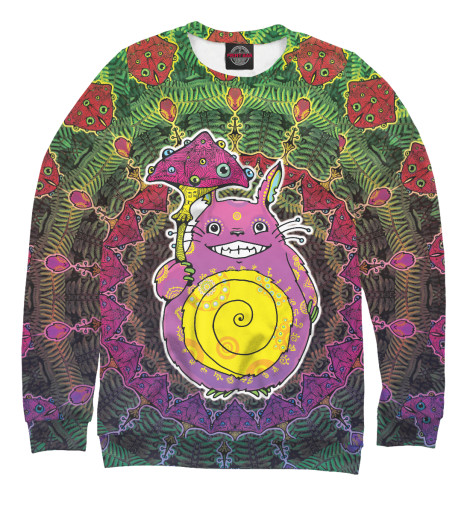 

Свитшоты Print Bar, Белый, Mushroom Spirit