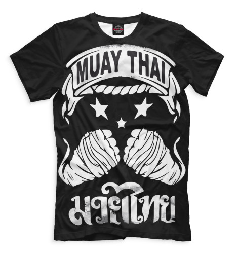 

Футболки Print Bar, Черный, Muay Thai