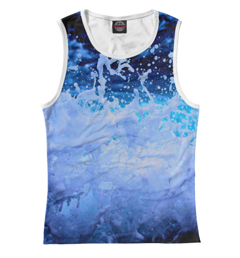 

Майки Print Bar, Белый, Брызги воды