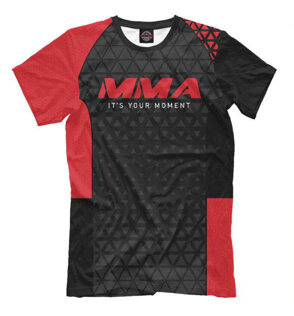 Мужская футболка с изображением MMA Berkut цвета Белый
