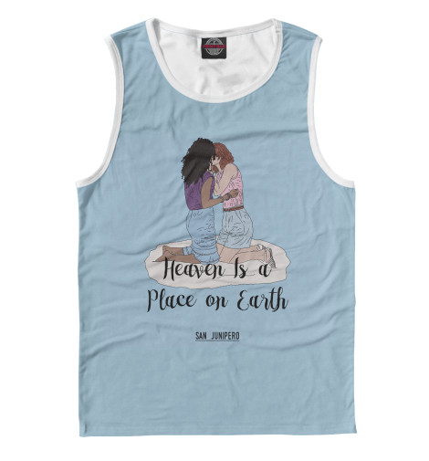 

Майки Print Bar, Белый, San Junipero