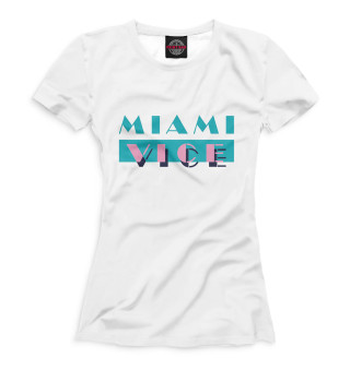 Женская футболка Miami Vice