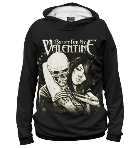 

Худи Print Bar, Белый, Bullet For My Valentine