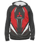 Мужское худи Mitsubishi Driver team Red