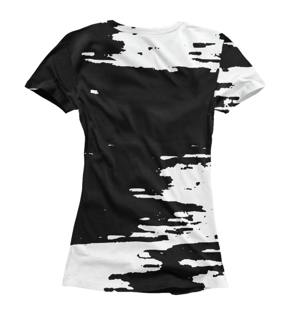Женская футболка с изображением Abstraction цвета Белый