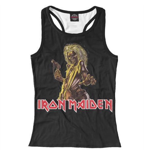 

Майки борцовки Print Bar, Белый, Iron Maiden