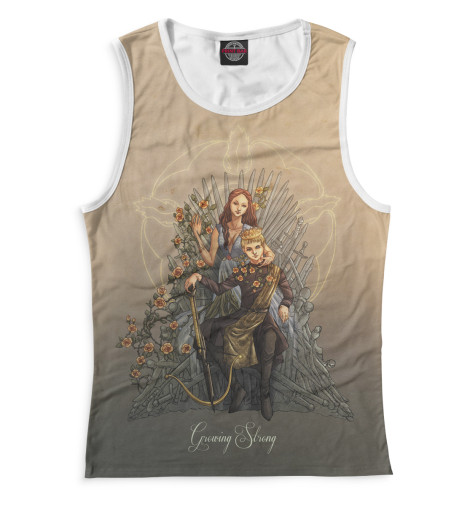 

Майки Print Bar, Белый, Игра Престолов