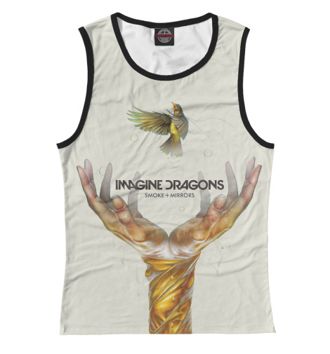 

Майки Print Bar, Белый, Imagine Dragons