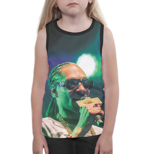 

Майки Print Bar, Белый, Snoop Dogg