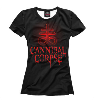 Женская футболка Сannibal Сorpse 666