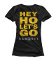 Женская футболка Ramones Gold
